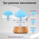 Ультразвуковий зволожувач повітря Doctor-101 Rainfall із ефектом дощу. Нічник гриб зі зволожувачем повітря, оригінал