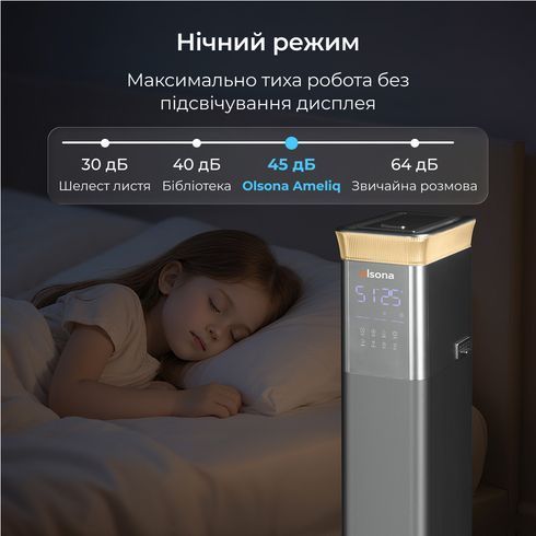 Мощный увлажнитель воздуха Ameliq для больших помещений. Ультразвуковой увлажнитель воздуха с теплым и холодным паром